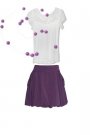 Nouvelle romantique: zi
Bluza Red Herring de la Debenhams, 79 lei.
Fusta
