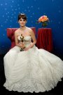 Penelope Cruz pozeaza in superba ei rochie vintage de la Balmain,