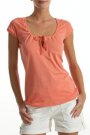 Tricou cu maneci scurte Autre La Redoute, corai, 46,99 lei. 
Culoarea