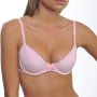 Sutien roz cu push-up Body Up de la ID Sarrieri, realizat din microfibra