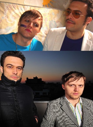 Mes Quins deschid concertul Noblesse Oblige din Control - Mes Quins au debutat in 2008 sub forma unui duo synth-pop compus - Slide 1 din 6
