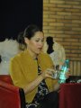 China, o frumoasa mulatra si proaspata mamica, a intretinut atmosfera