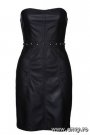 Rochie Amisu, realizata din piele ecologica, disponibila in magazinele: