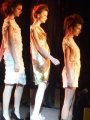 Prezentarea de moda pentru care fusese ridicat podiumul n-a durat