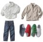 Camasa Soft Grey: 84,99 lei;  jeans Redoute Creation: 59,99 lei;
