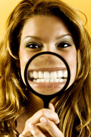 Gingiile de culoare roz aprins
Daca observati ca gingiile voastre