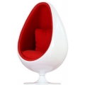 Fotolii: Armchair eye ball fibre white 