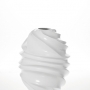 Vaza VASE WHITE TWIST 46 