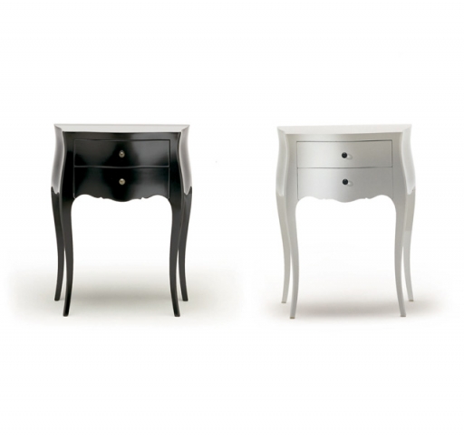 Comodine black&white Moda design