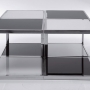 Coffee Table Black & White (4/Set)