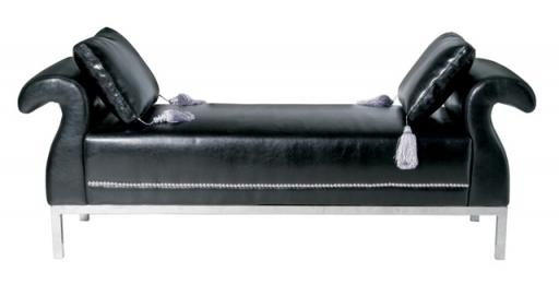 Rockstar Chaise Longe Black