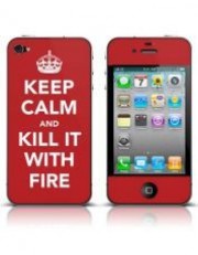 KEEP CALM AND KILL IT WITH FIRE