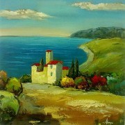 Tablou ulei pe panza - Costa Brava