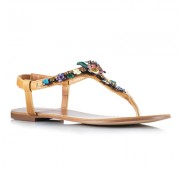 Sandale cu flori femei masuri 36 - 42