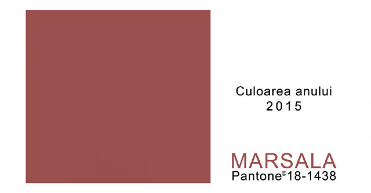 Amenajari Interioare Marsala Culoarea Anului 2015
